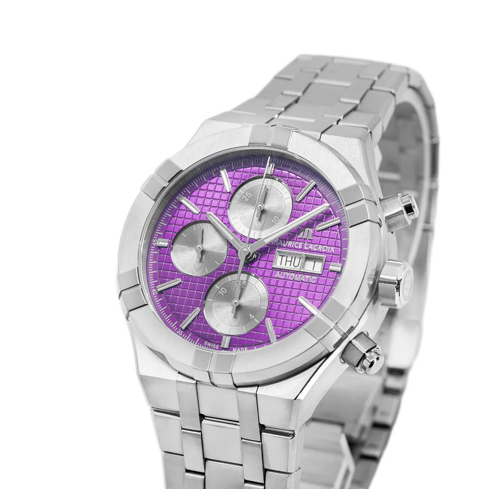 Maurice Lacroix AI6038-TT032-430-1 Aikon Titanium Chrono - Image 8