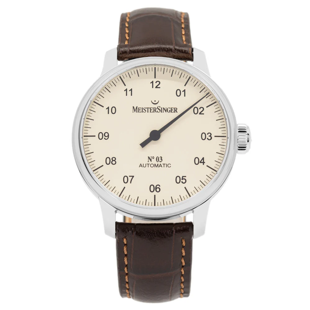 Meistersinger Men's AM903 N° 03 - Ivory Auto - Image 3