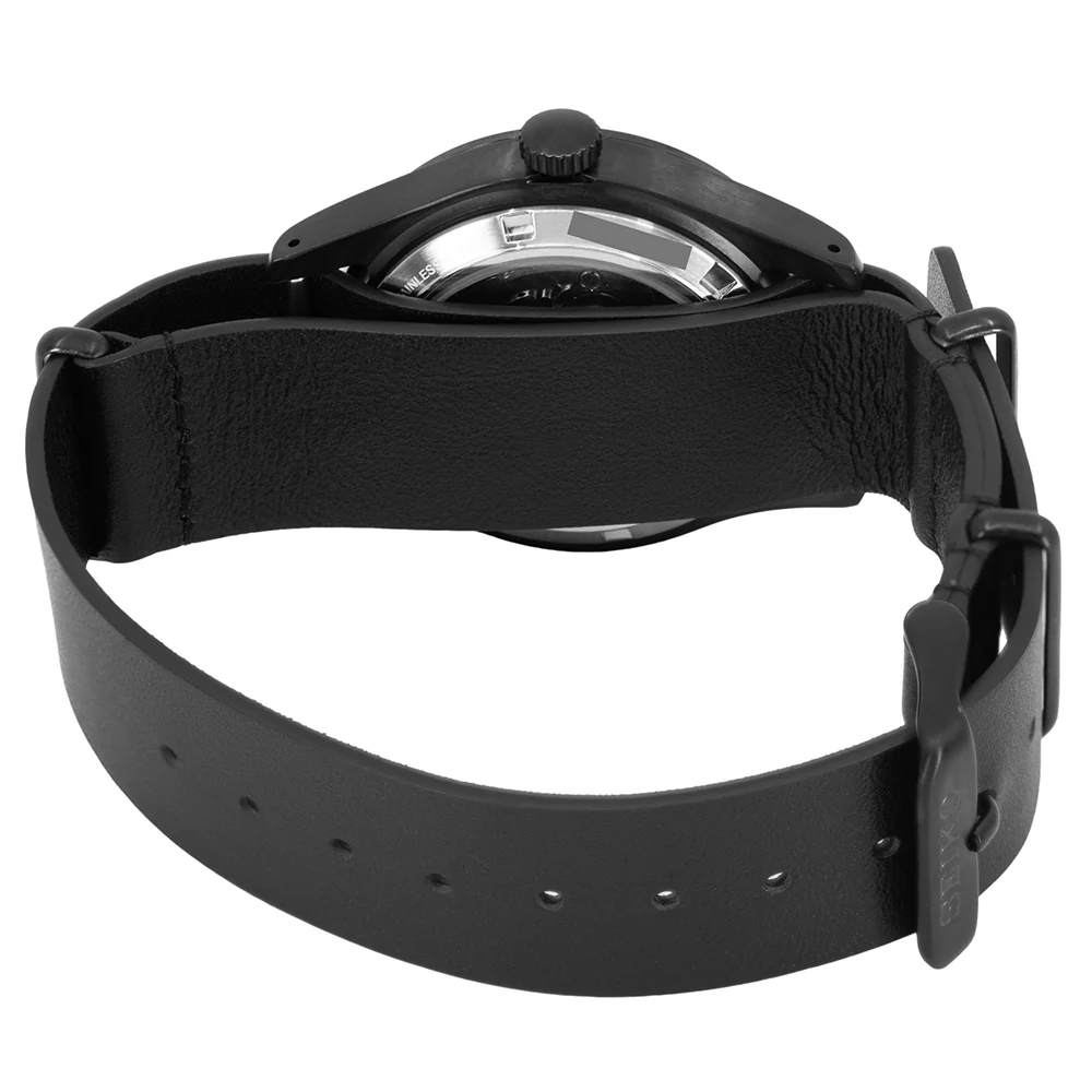 Men's SSK025K1 Automatic GMT Watch Black Coating - Image 5
