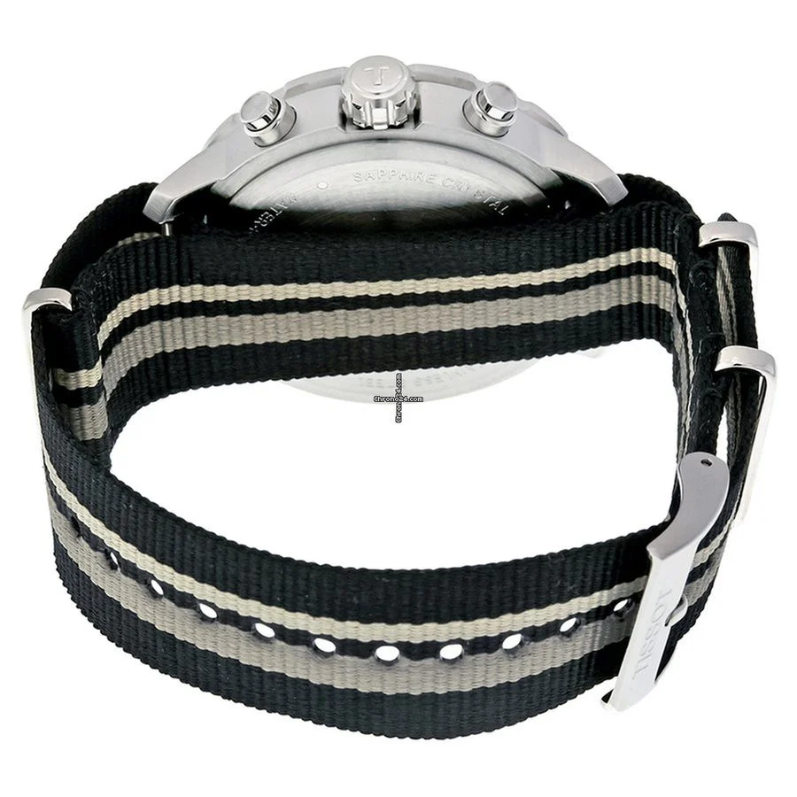 Men's T095.417.17.037.10 T-Sport Quickster Nato Watch - Image 3