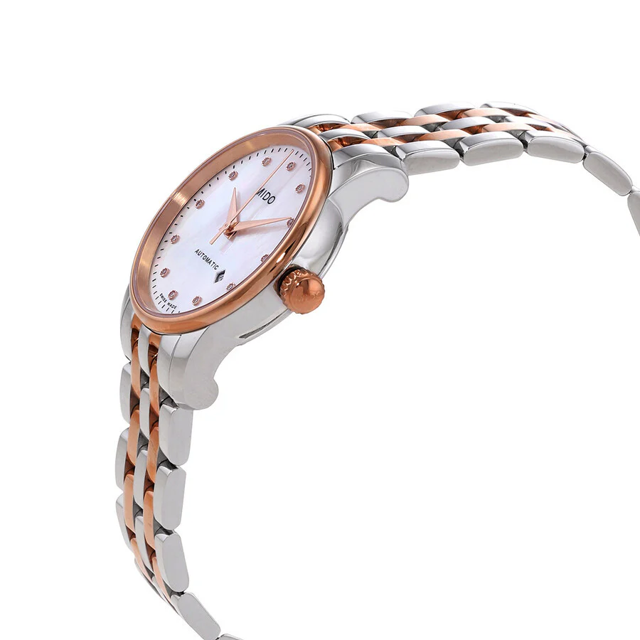 Mido Ladies M7600.9.69.1 Baroncelli II Mother Of Pearl Watch - Image 4