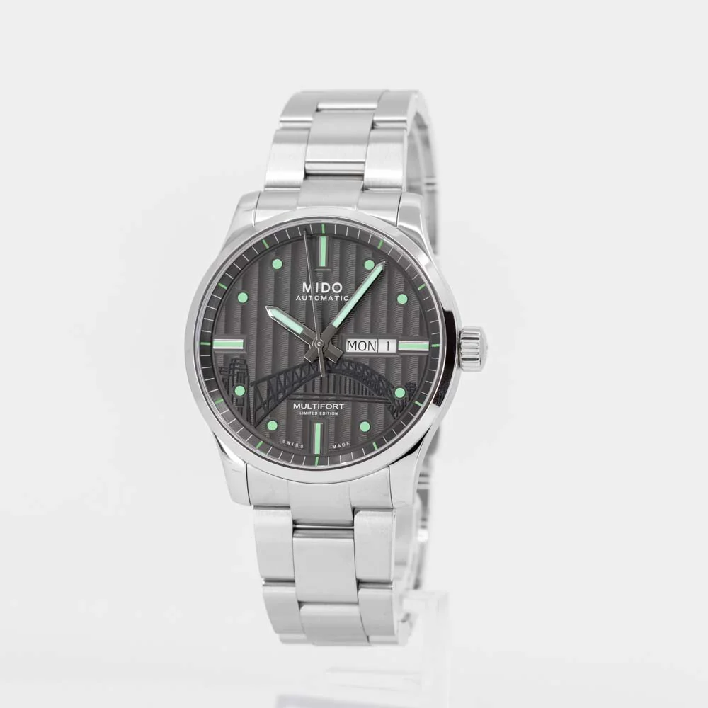 Mido M005.430.11.061.81 Multifort 20th Anniv Lt.Ed Watch - Image 12