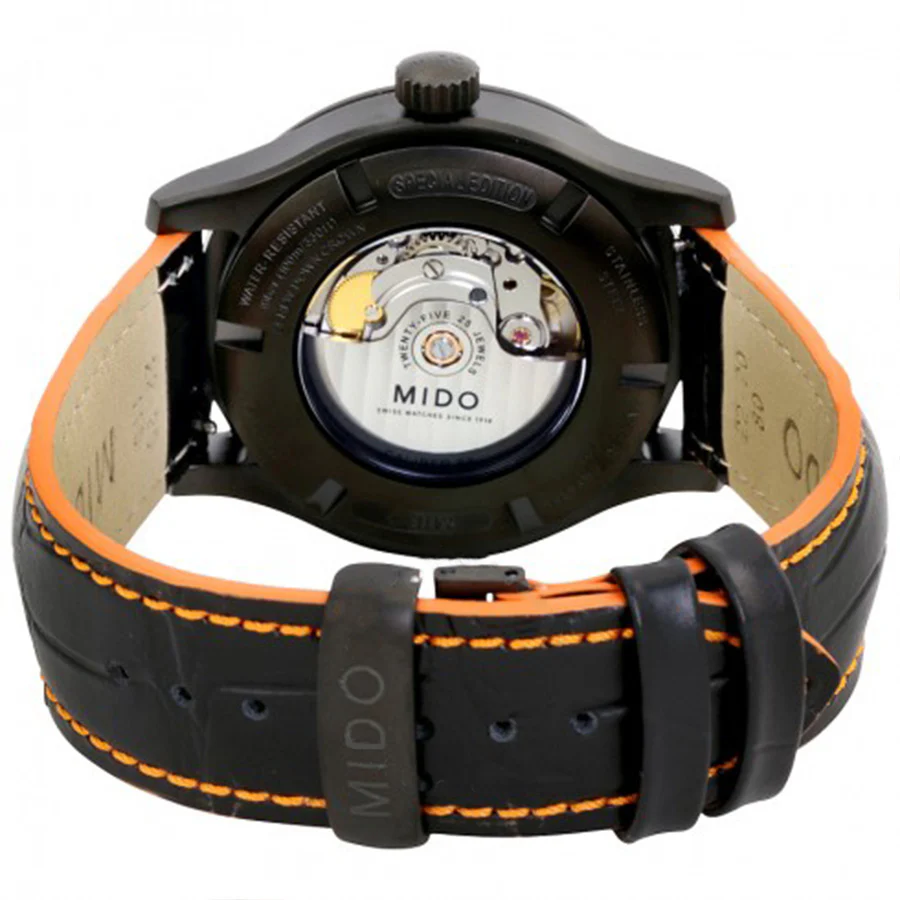 Mido Men's M0054303605180 Multifort Black Dial Sp.Ed Watch - Image 2
