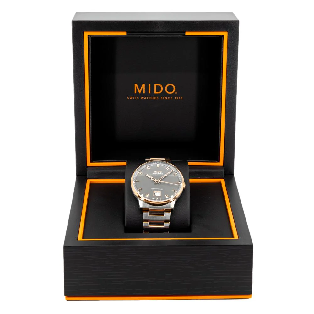 Mido Men's M021.626.22.061.00Commander Anthracite Dial Auto - Image 7