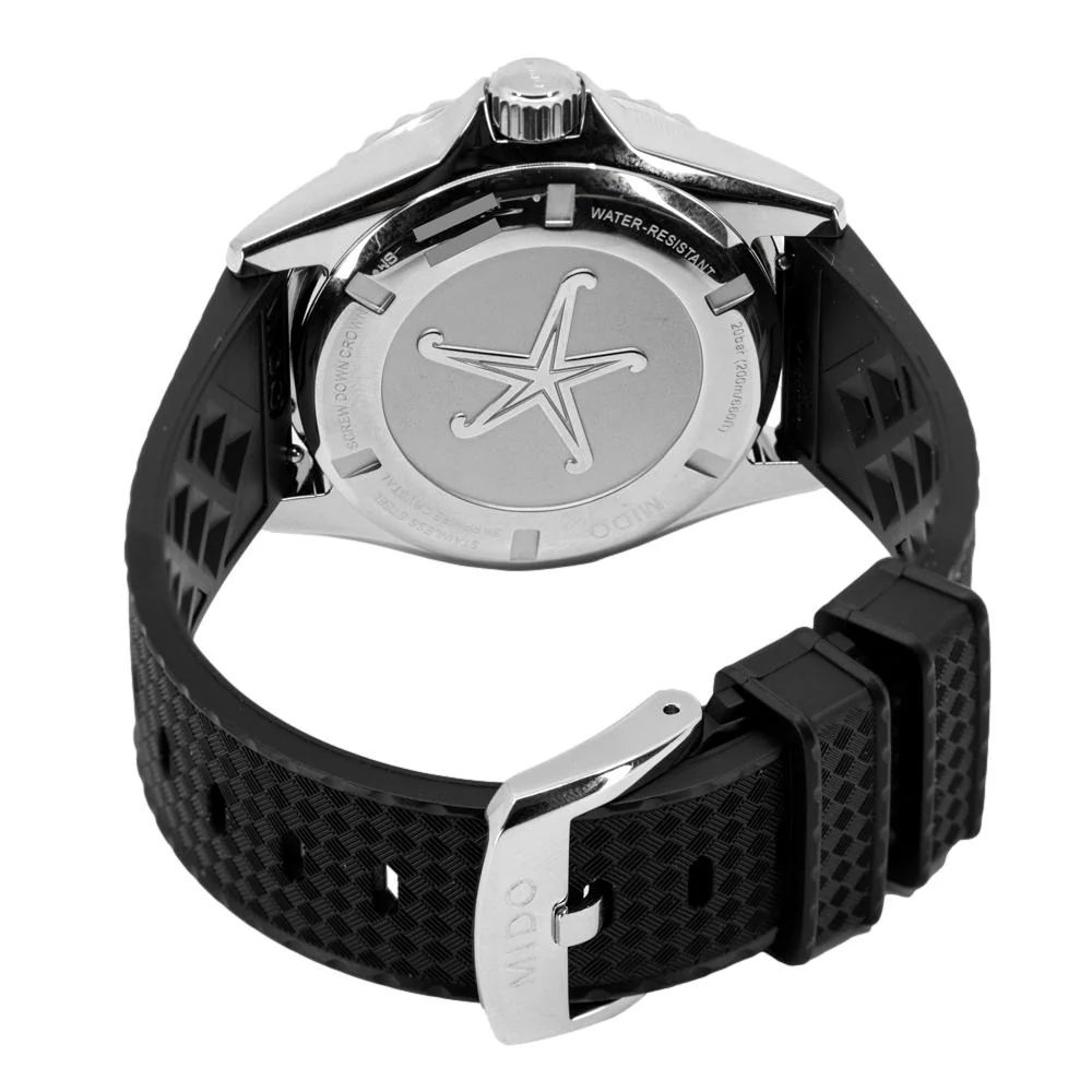 Mido Men's M026.830.17.421.00 OacenStar Red Dial Watch - Image 4