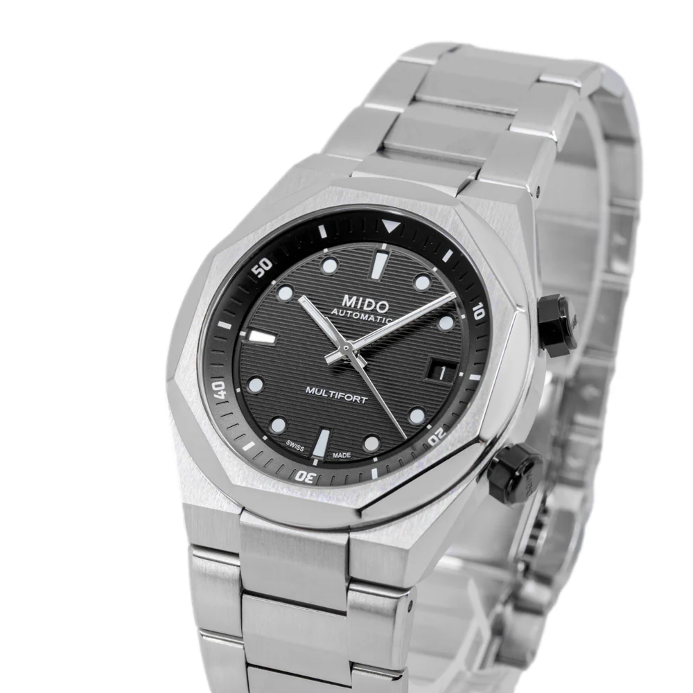 Mido Men's M047.507.11.051.00 Multifort 8 Two Crowns Auto - Image 10