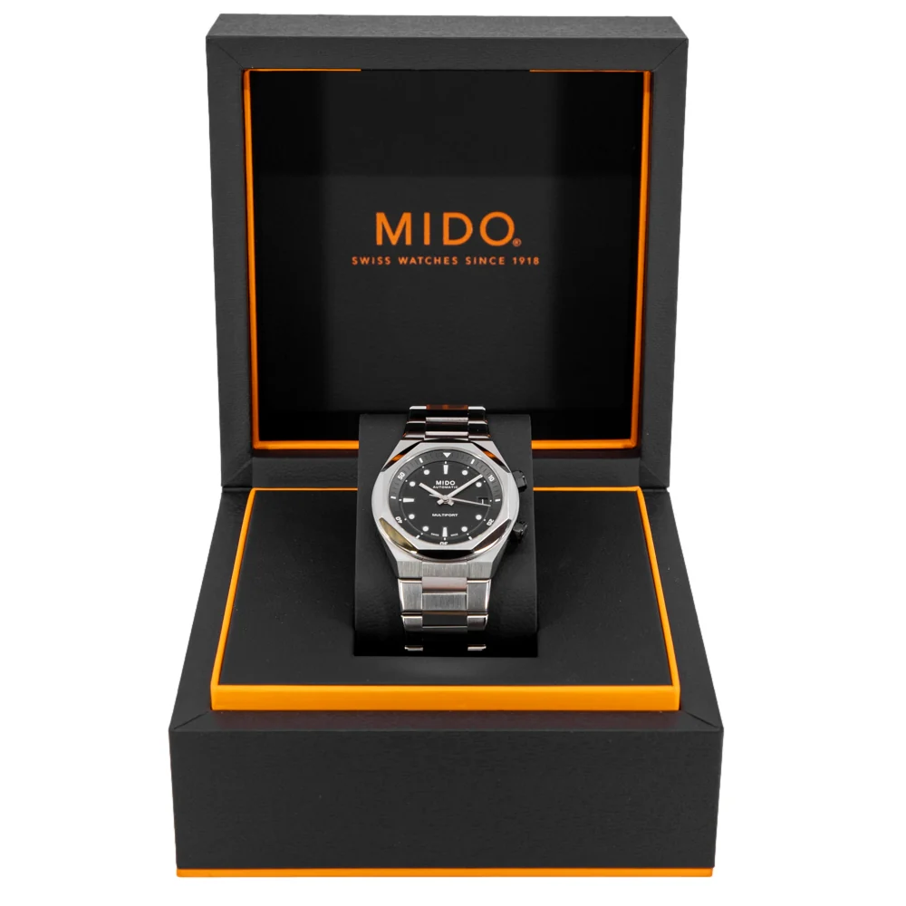 Mido Men's M047.507.11.051.00 Multifort 8 Two Crowns Auto - Image 8