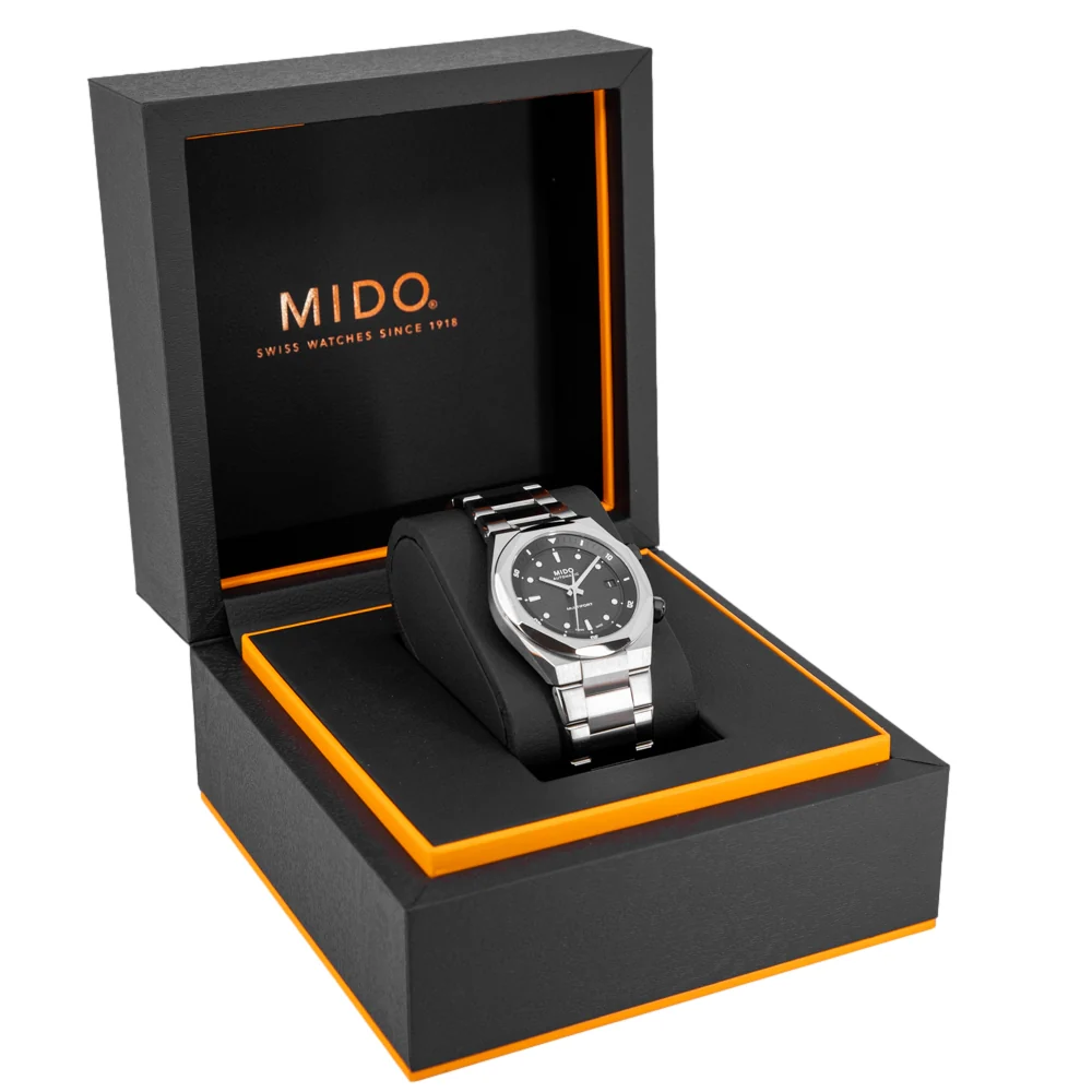 Mido Men's M047.507.11.051.00 Multifort 8 Two Crowns Auto - Image 9