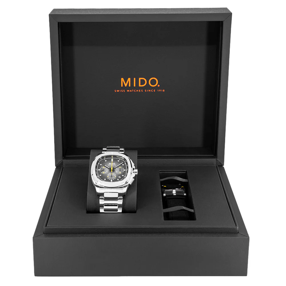 Mido Men's M049.527.11.081.00 Multifort TV Auto Chronograph - Image 8