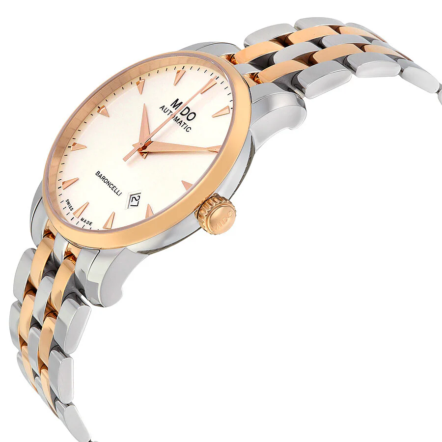 Mido Men's M8600.9.11.1 Baroncelli Two-Tone Watch - Image 4