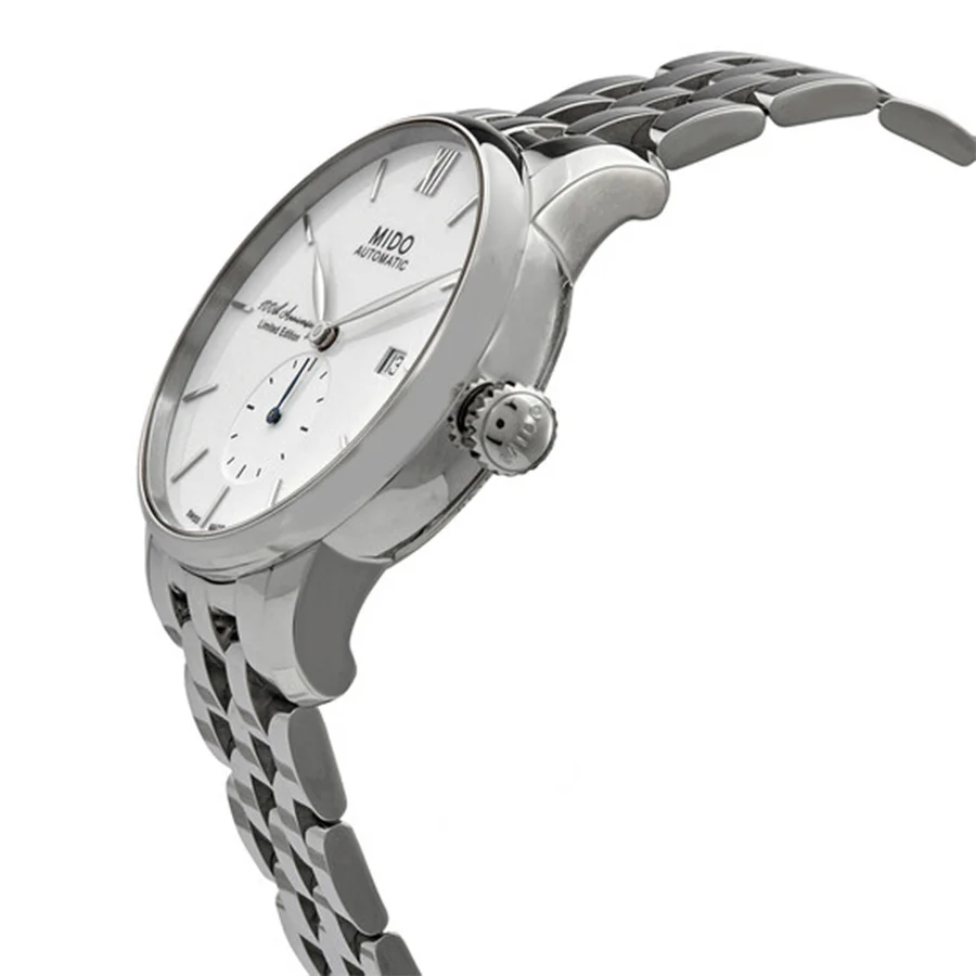 Mido Men's M8608.4.26.1 Baroncelli White Dial Watch - Image 2