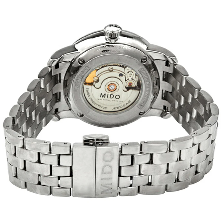 Mido Men's M8608.4.26.1 Baroncelli White Dial Watch - Image 3