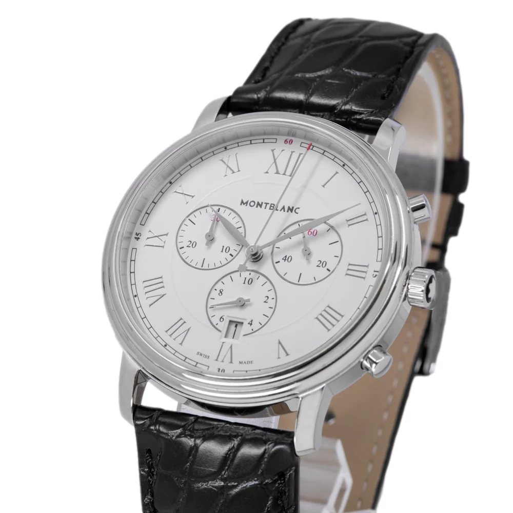 Montblanc Men's 114339 Tradition 43mm Quartz Chronograph - Image 10