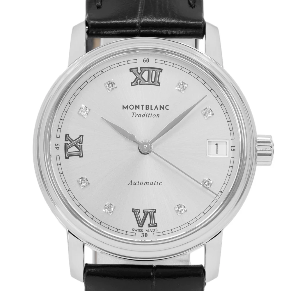 Montblanc Women's 128689 Tradition Auto Date 32 mm - Image 2