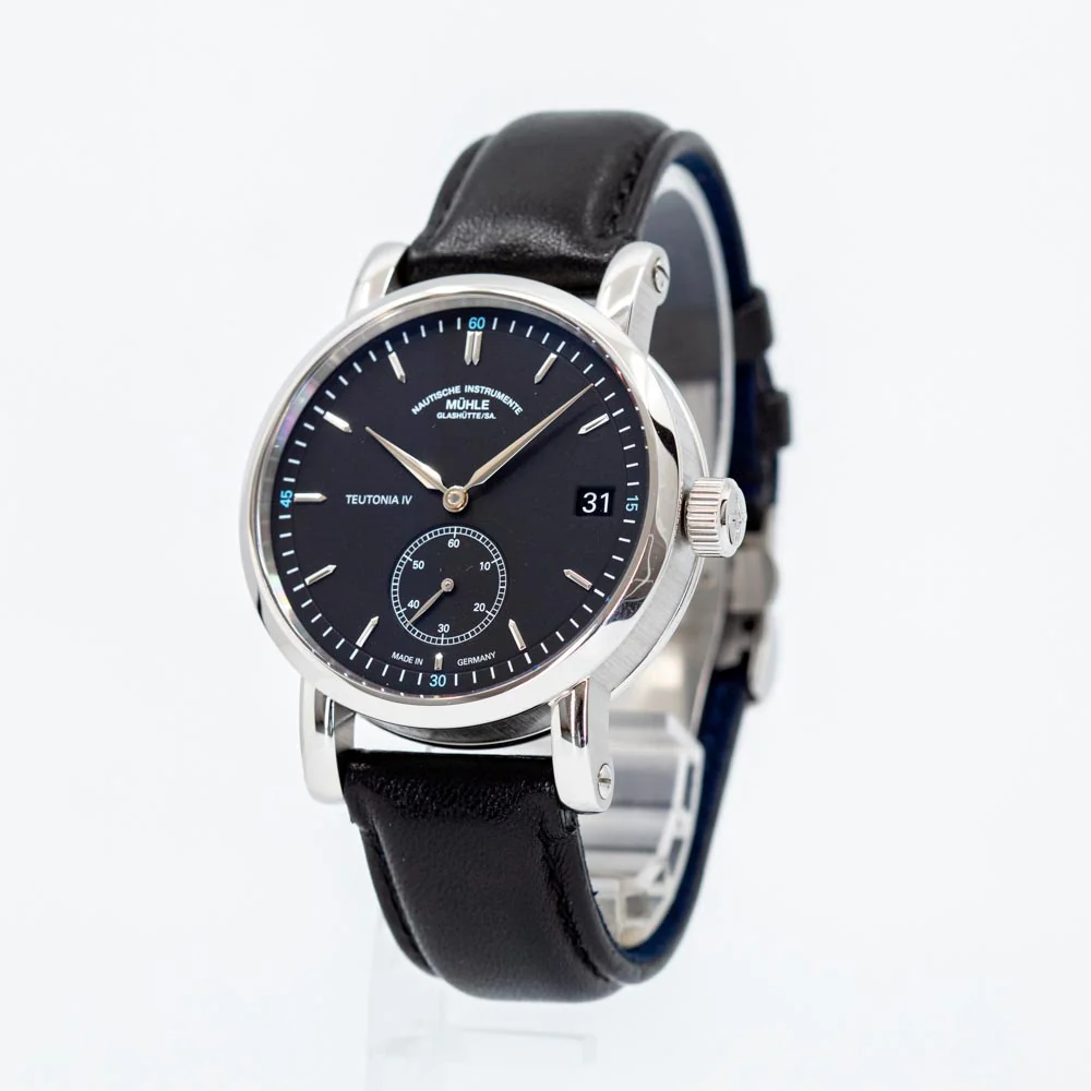Muhle Glashutte M1-44-43-LB Teutonia IV Black Dial Watch - Image 10