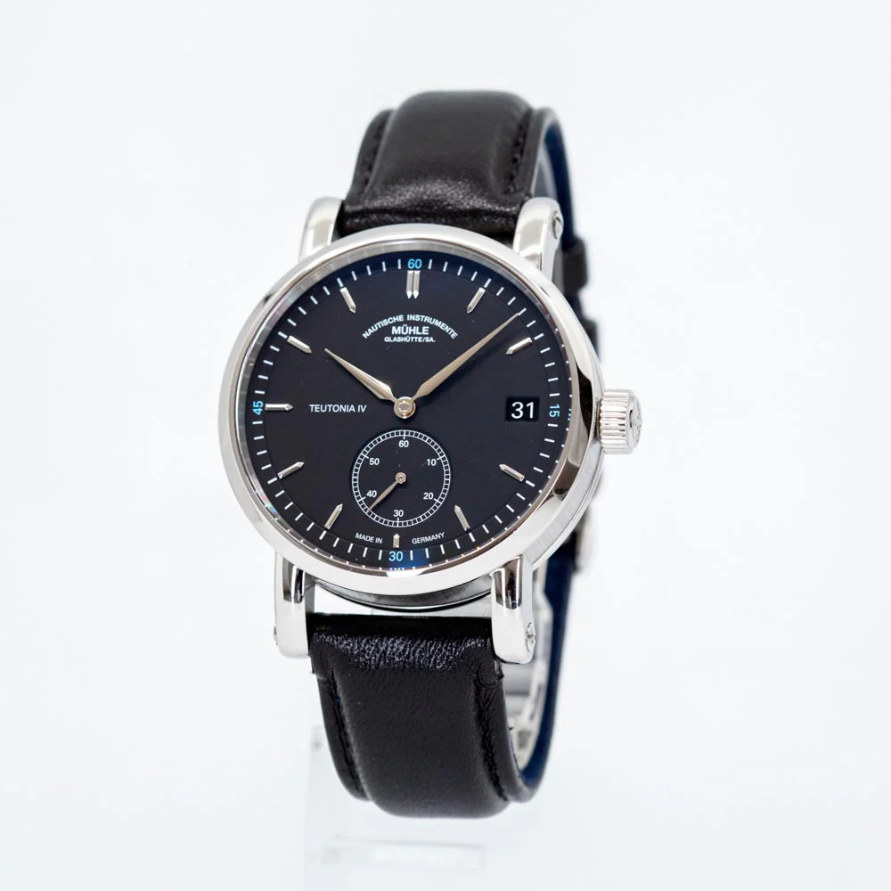 Muhle Glashutte M1-44-43-LB Teutonia IV Black Dial Watch - Image 9
