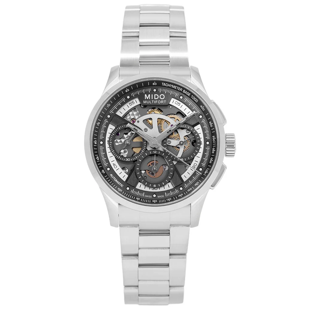 Mido Multifort M038.662.11.060.00 Multifort Skeleton Chronograph - Image 3