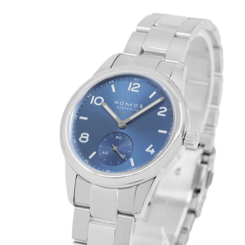 Nomos 750 Club Sport Neomatik Polar Blue Textile Strap Auto - Image 10