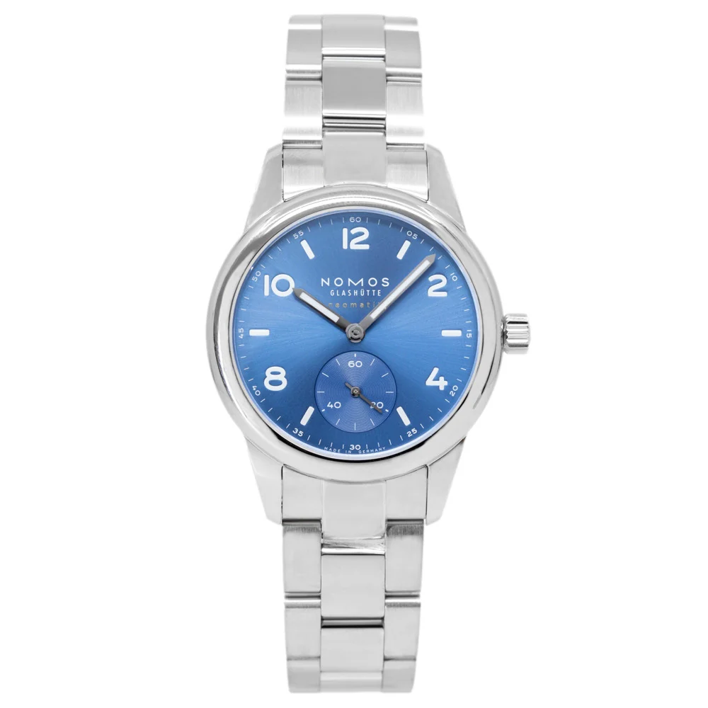 Nomos 750 Club Sport Neomatik Polar Blue Textile Strap Auto - Image 2