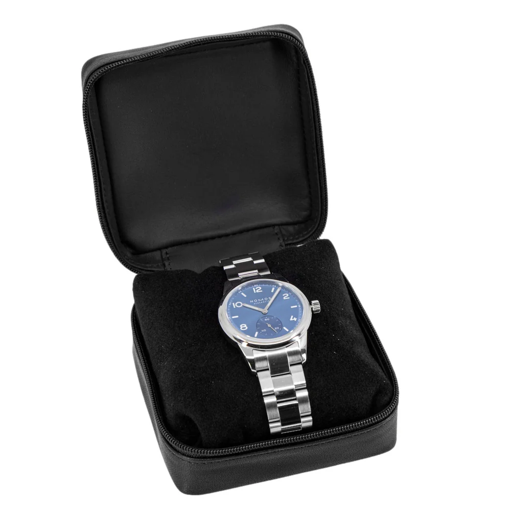 Nomos 750 Club Sport Neomatik Polar Blue Textile Strap Auto - Image 9