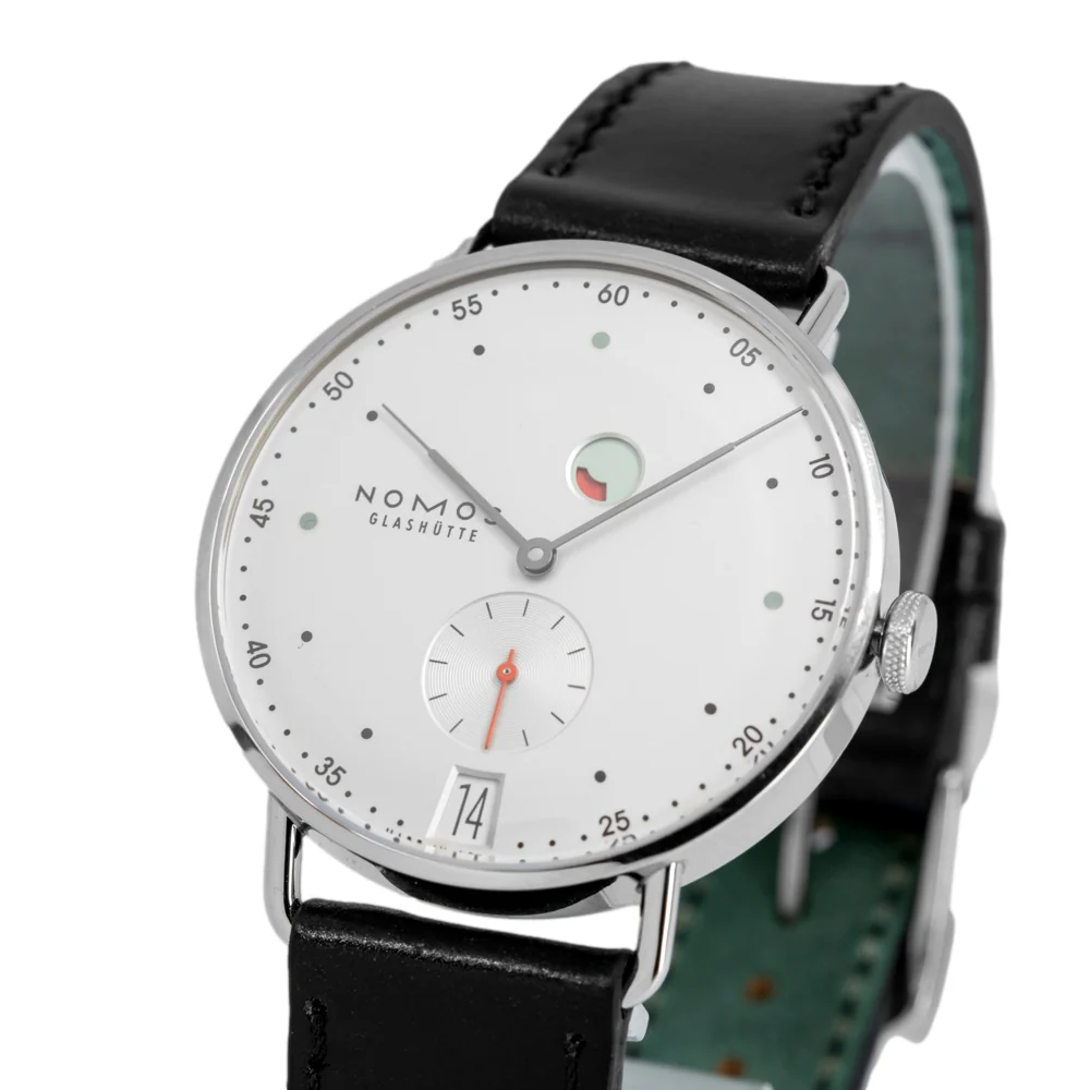 Nomos Glashutte Men's 1101 Metro White Dial - Image 10