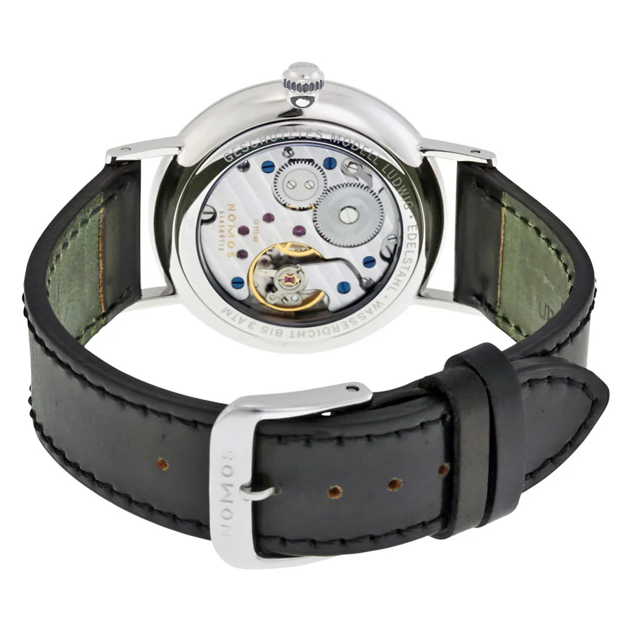 Nomos Glashutte Men's 205 Ludwig White Dial Watch - Image 2