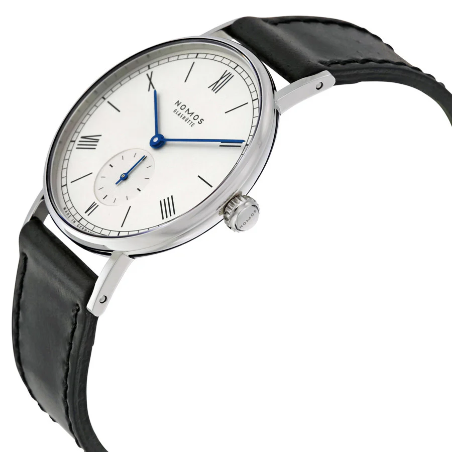 Nomos Glashutte Men's 205 Ludwig White Dial Watch - Image 3