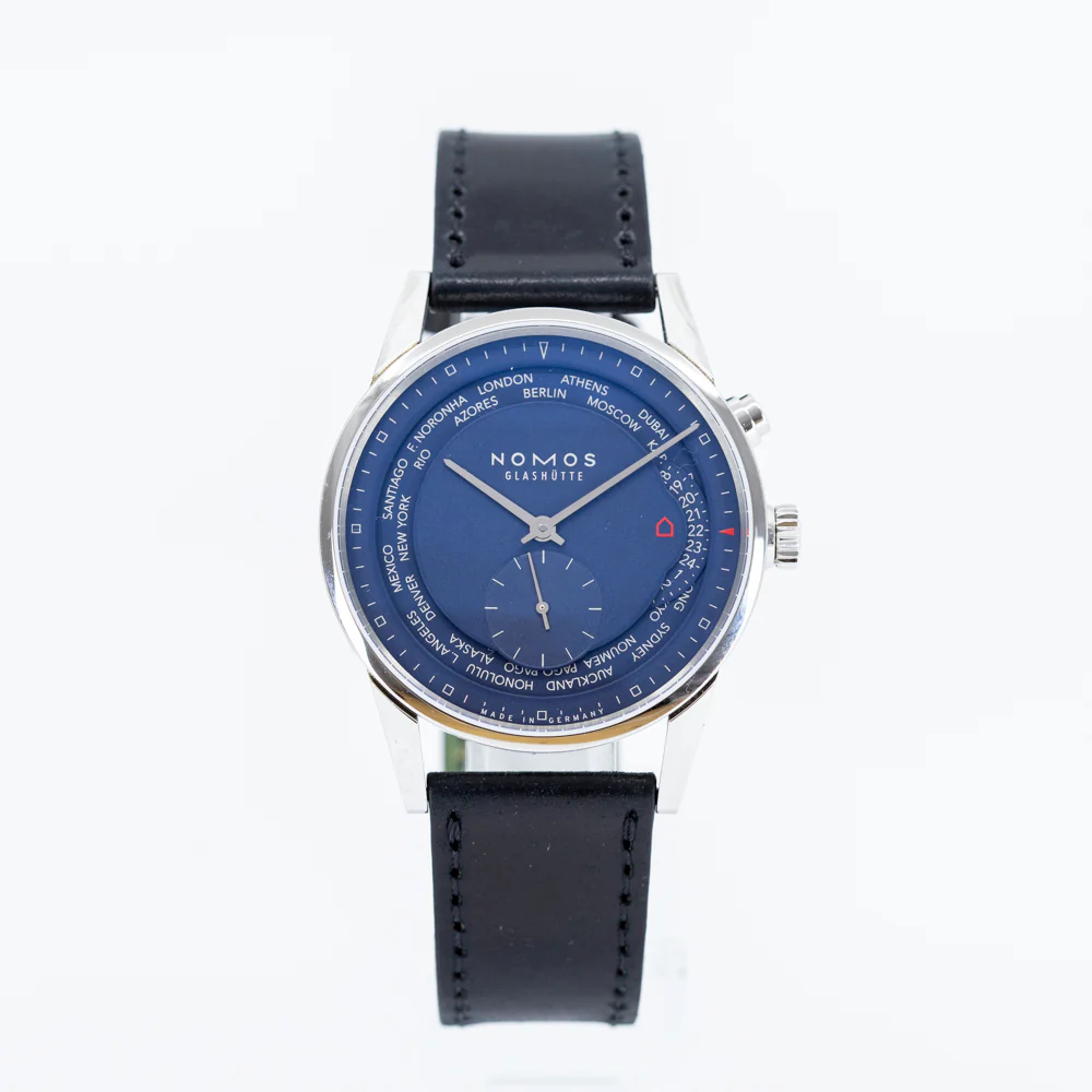 Nomos Glashutte Men's 807 Zurich World Time Midnight Blue - Image 11