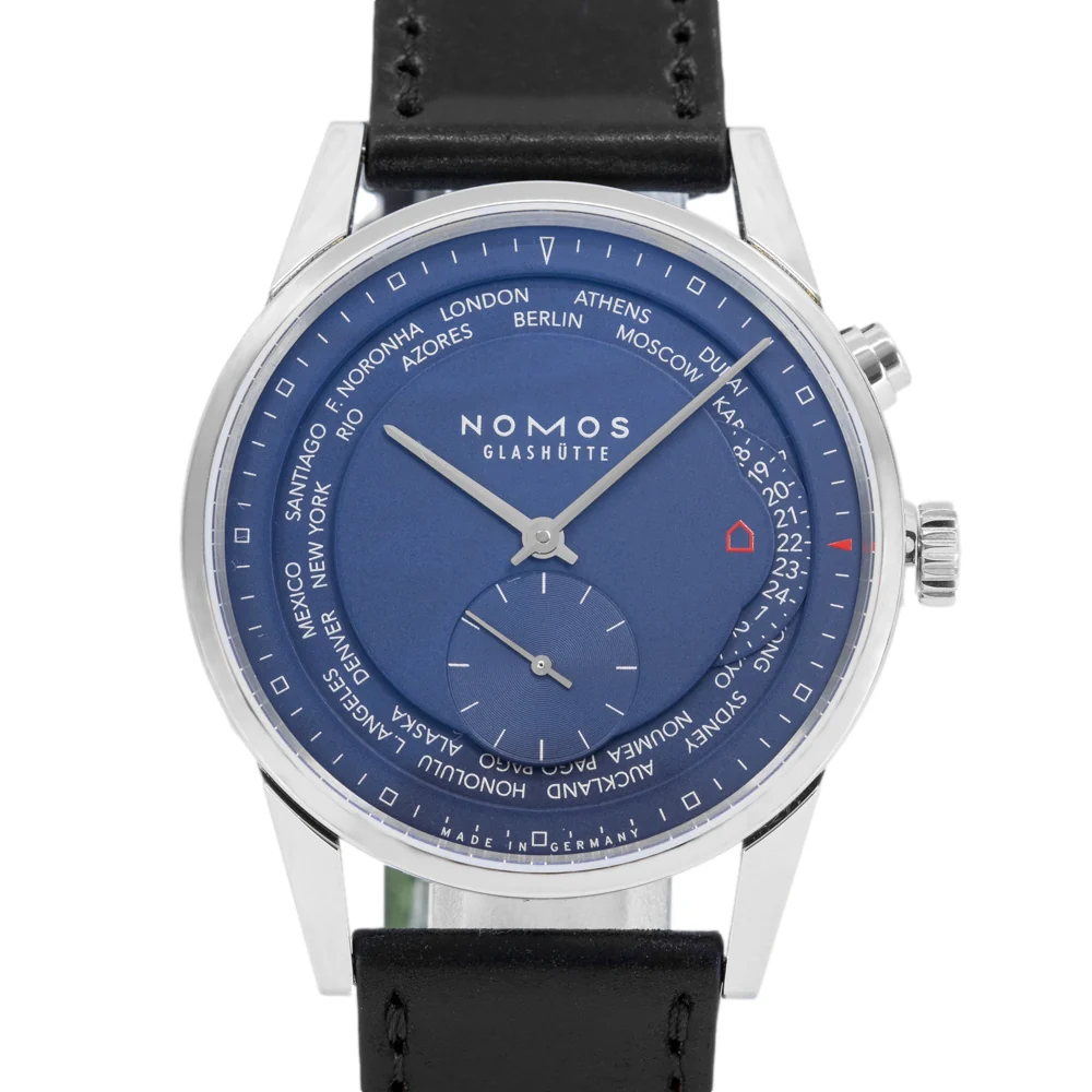 Nomos Glashutte Men's 807 Zurich World Time Midnight Blue - Image 2