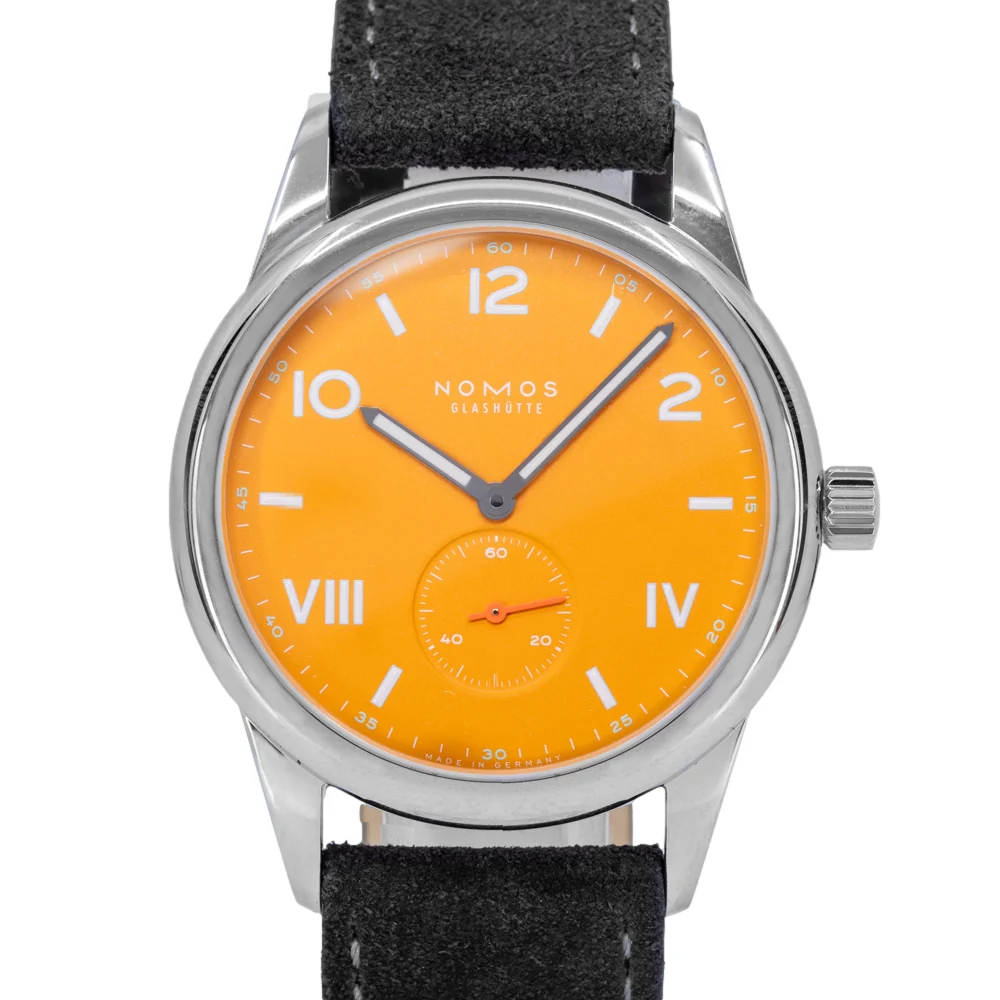 Nomos Men's 729 Club Campus 38 Future Orange Manual - Image 2