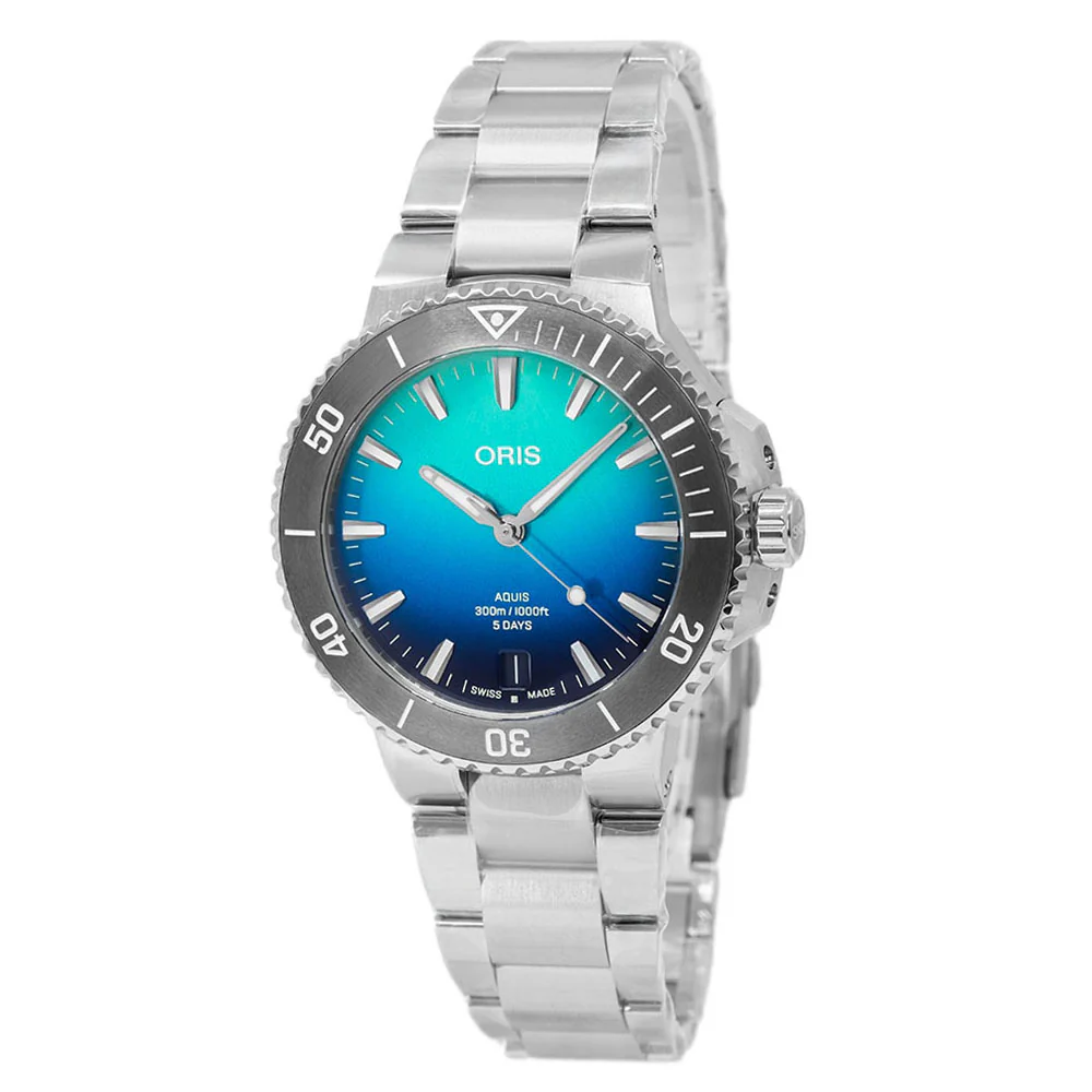 Oris 01 400 7790 4185-Set Aquis Great Barrier Reef Limited Edition IV