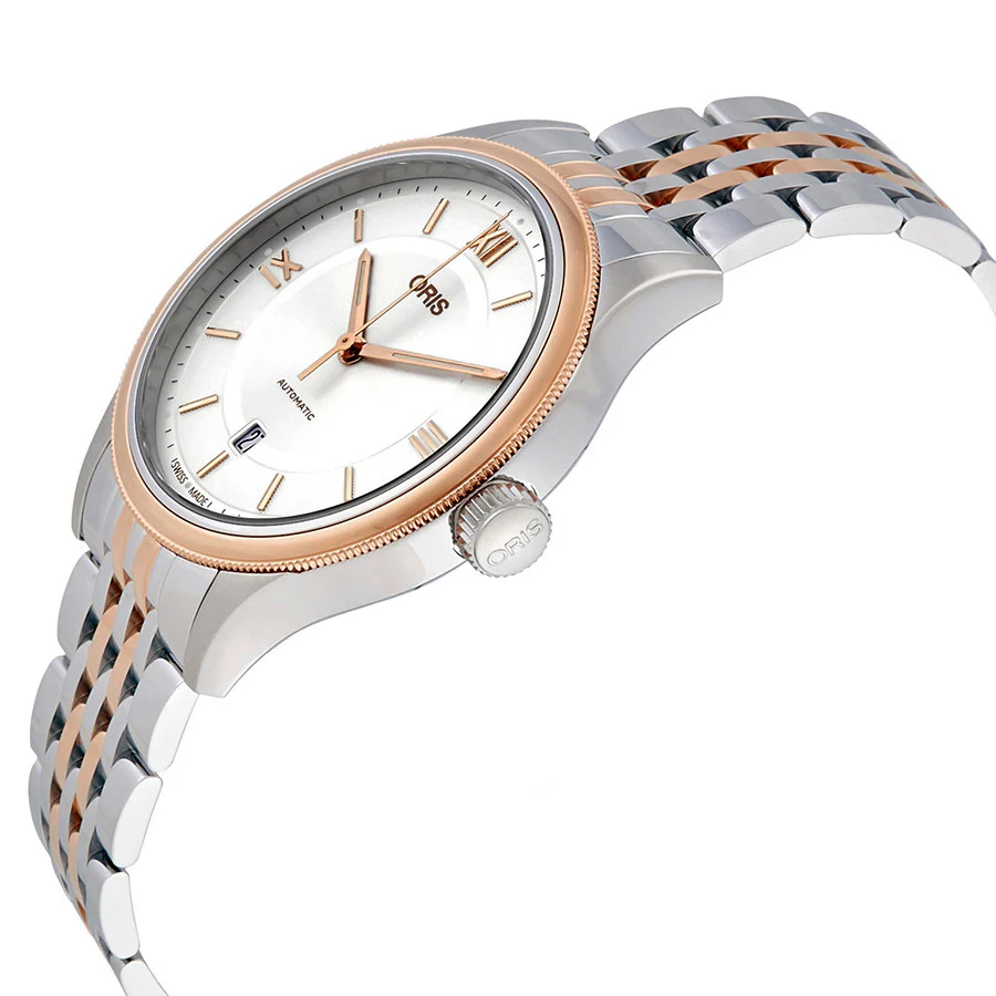 Oris 01 733 7719 4371-07 8 20 12 Classic Silver Dial Watch - Image 4