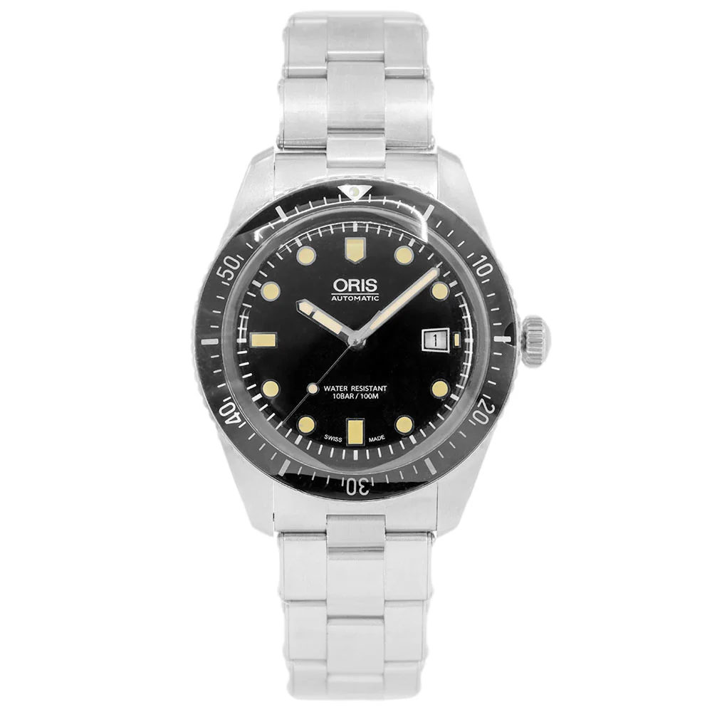 Oris 01 733 7720 4054-07 8 21 18 Divers 65 Black Dial Watch - Image 2