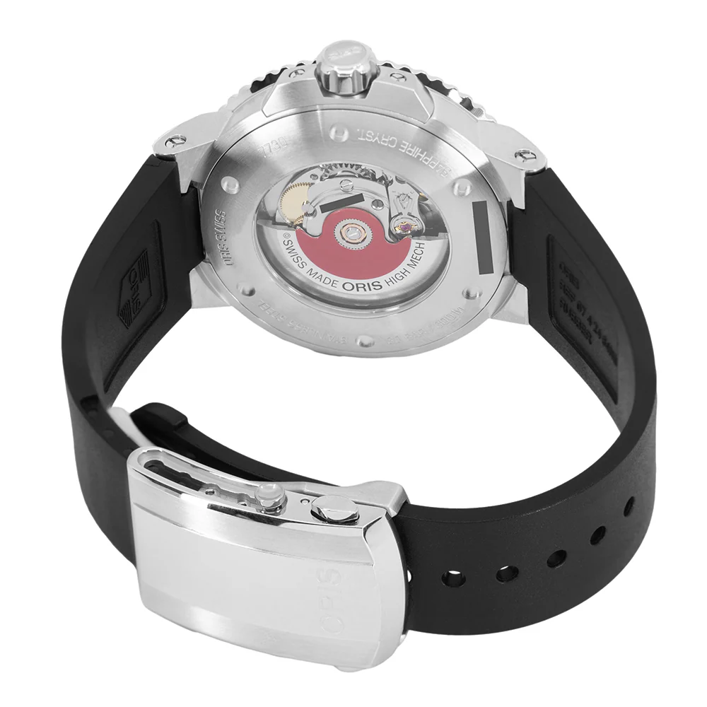 Oris 01 733 7730 4134-07 4 24 64EB Aquis Black Auto - Image 5