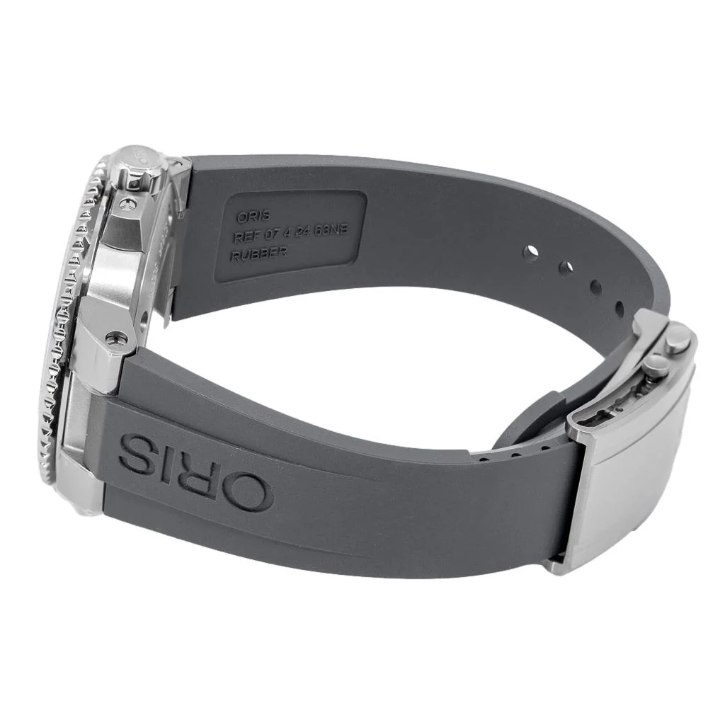 Oris 01 733 7730 4153-07 4 24 63EB Aquis Grey Dial Watch - Image 3