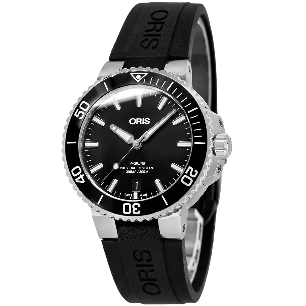 Oris 01 733 7732 4134-07 4 21 64FC Aquis Automatic Men's Watch
