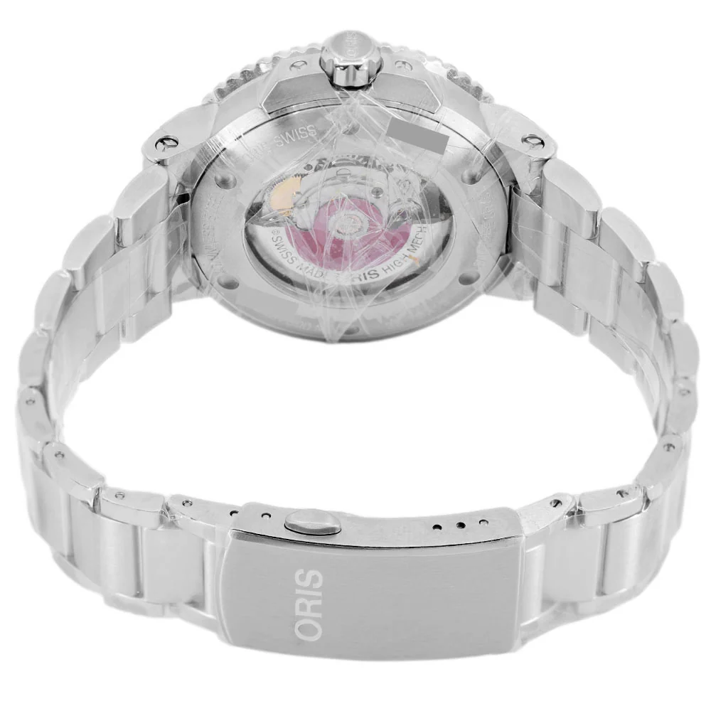 Oris Men's 01 733 7766 4150-Set Aquis Date Upcycle Automatic - Image 5