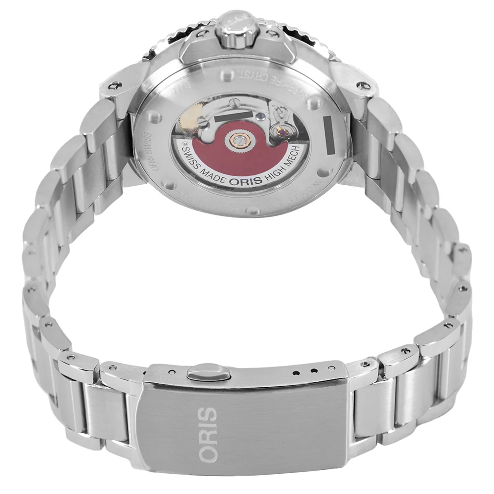 Oris 01 733 7770 4157-07 8 18 05P Aquis Green Dial Auto - Image 5