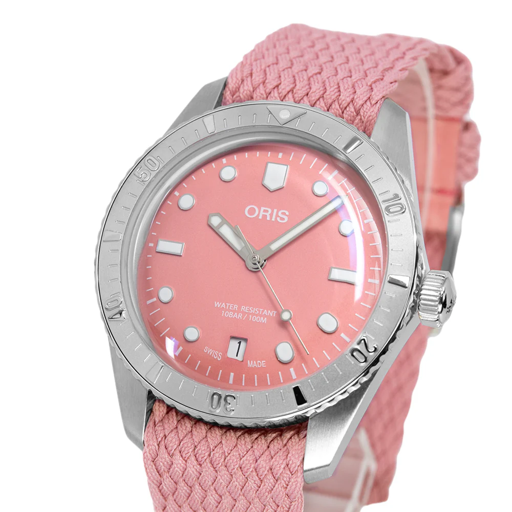 Oris 01 733 7771 4058-07 3 19 04S Divers 65 Pink Automatic - Image 10