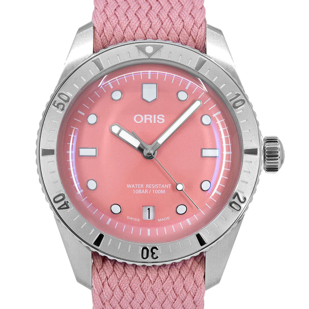 Oris 01 733 7771 4058-07 3 19 04S Divers 65 Pink Automatic - Image 2