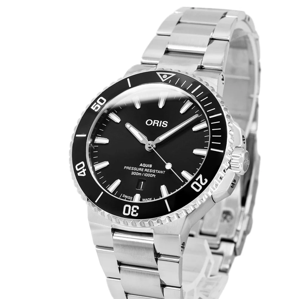 Oris 01 733 7789 4154-07 8 23 04PEB Aquis Automatic Men's Watch - Image 10