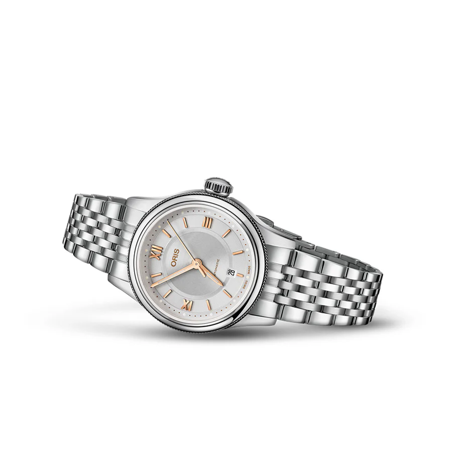 Oris Ladies 01 561 7718 4071-07 8 14 10 Classic Silver Watch - Image 2