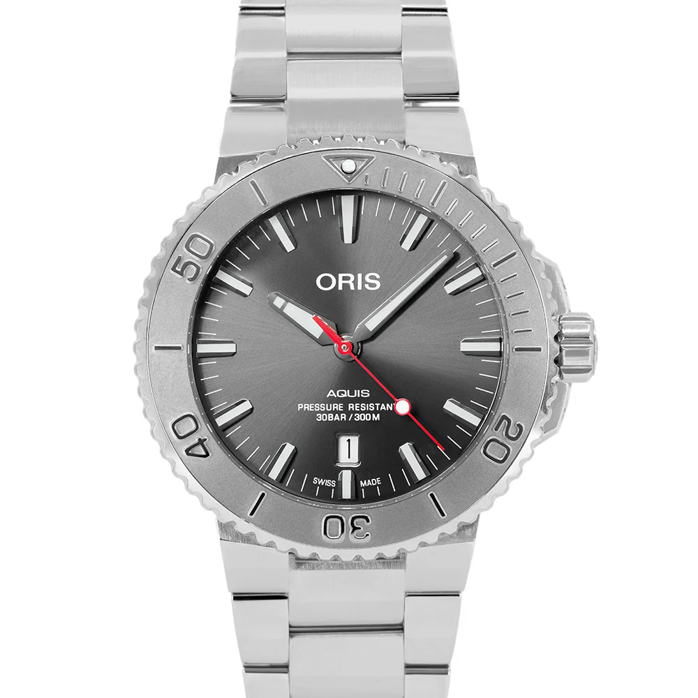 Oris Men's 01 733 7730 4153-07 8 24 05PEB Grey Dial Auto - Image 3