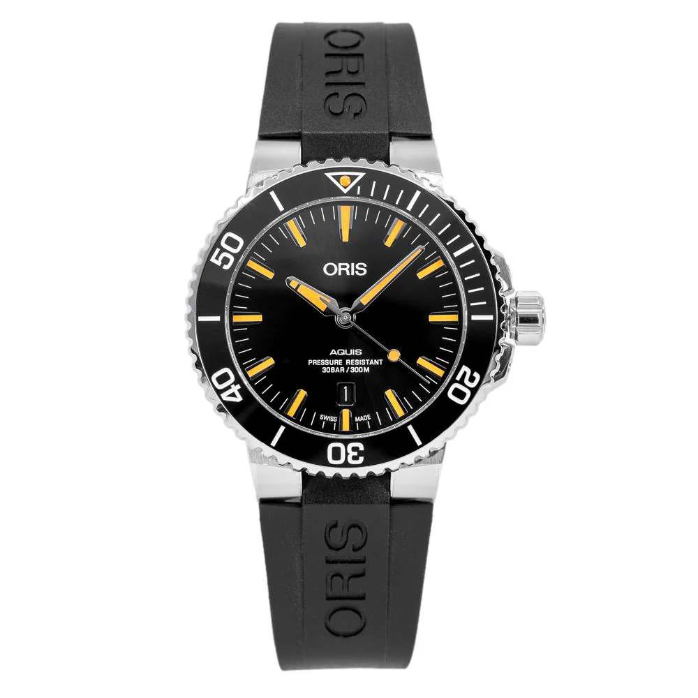 Oris Men's 01 733 7730 4159-07 4 24 64EB Aquis Date Watch - Image 2