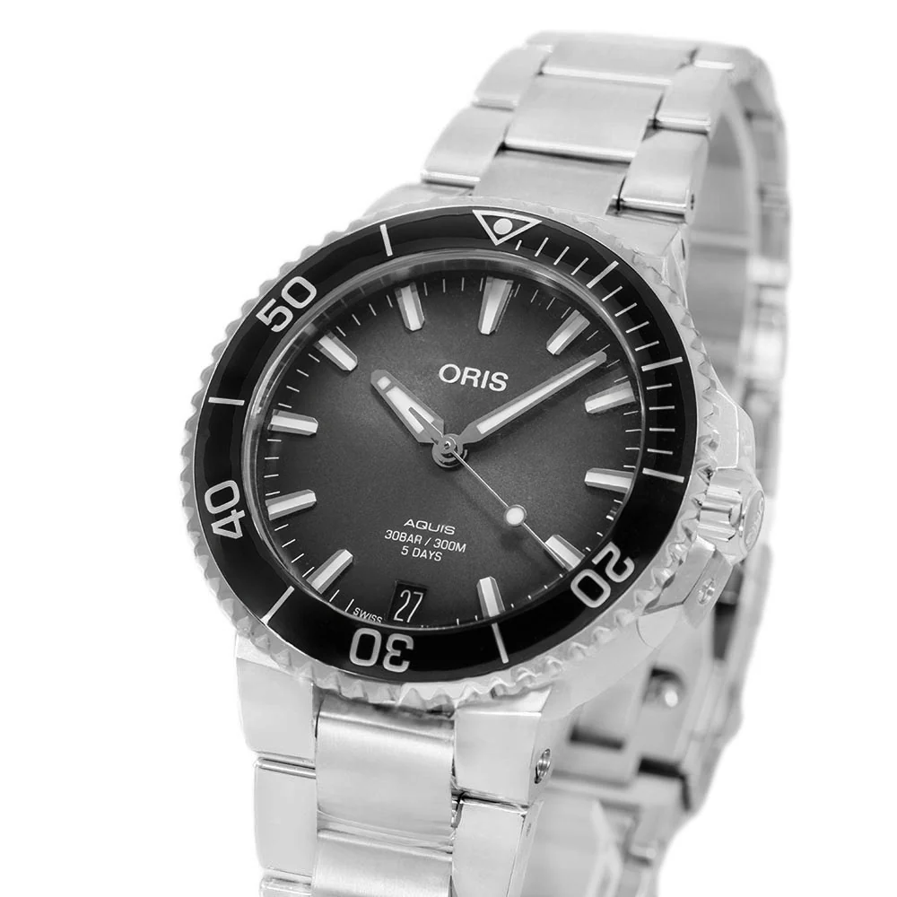 Oris Men's 01 400 7769 4154-07 8 22 09PEB Aquis Calibre 400 - Image 10