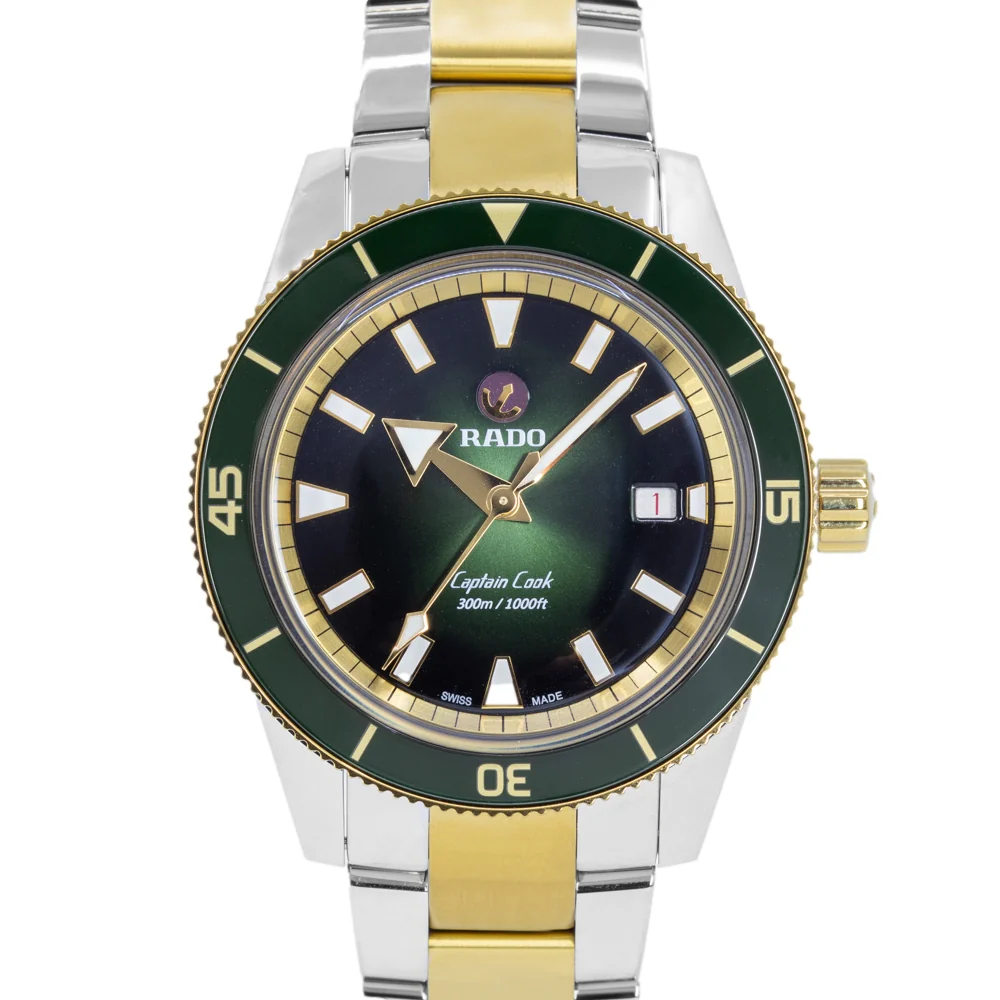 Rado Men's R32138303 Captain Cook Green Dial Automatic - Image 2