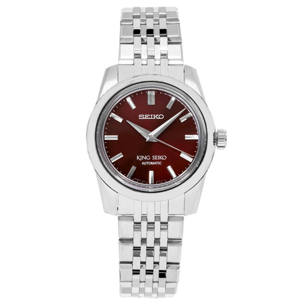Seiko Men's SPB287J1 King Seiko Red Dial Auto Watch - Image 2
