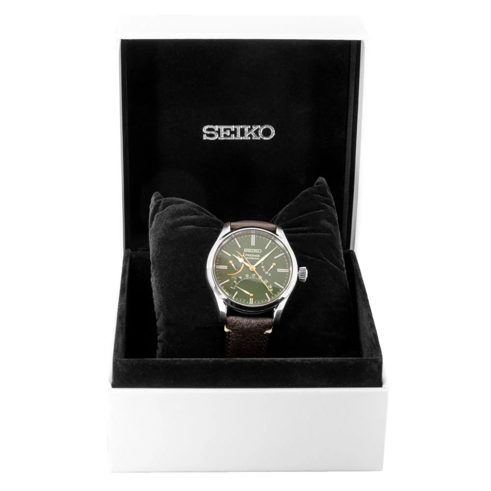 Seiko Men's SPB295J1 Presage Multi-Hands Limited.Ed Watch - Image 7