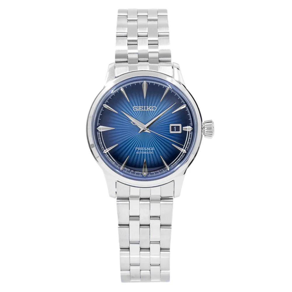 Seiko Men's SRPB41J1 Presage Cocktail Blue Dial Auto - Image 2