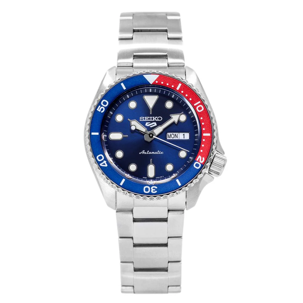 Seiko Men's SRPD53K1 5 Sports Blue Dial Watch - Image 2